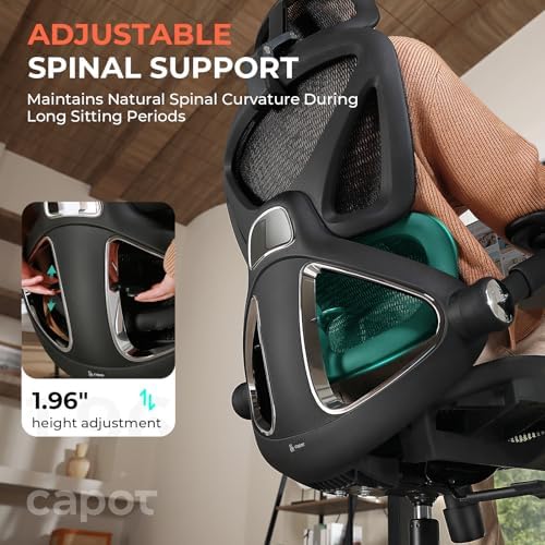 Krzesło mesh z regulacją 4D