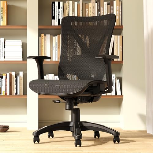 Ergonomiczne krzesło biurowe z siatką